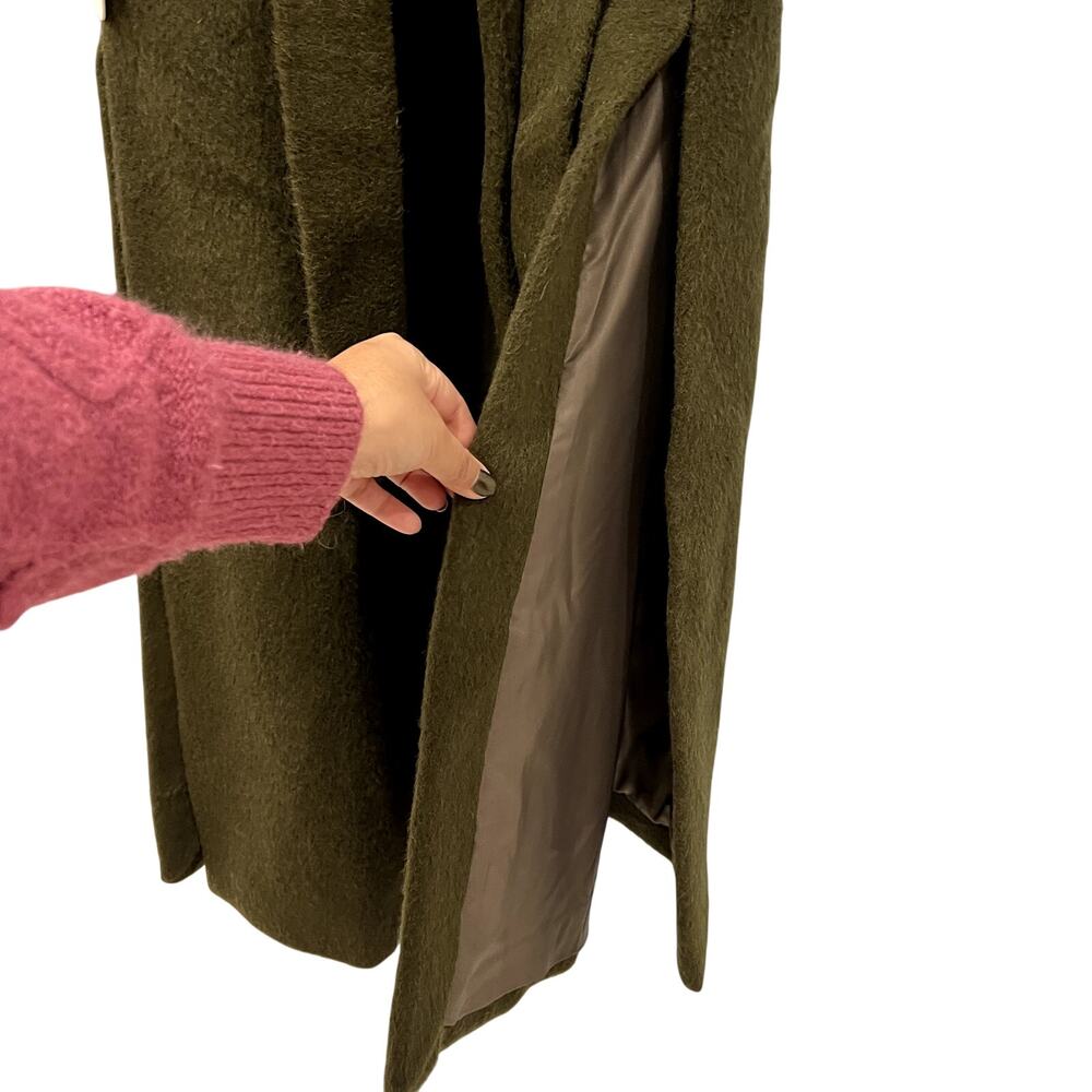 STAUD Dakota Belted Wool Alpaca Blend Coat - NWT - Picture 6 of 10